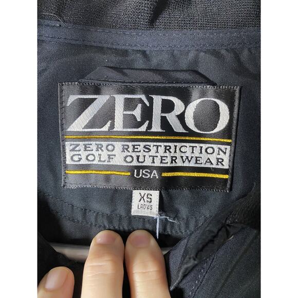 Zero Restriction Pullover Womens XSMALL Black Golf Outerwear - Picture 9 of 11